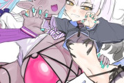 【FGO】水着の伊吹童子お姉さん＆メリュジーヌ！！　仲いい二人すこ！！
