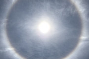 【暈】関東各地で「ハロ」が出現！天気の急変する可能性