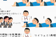 【画像】フェミvsオタクを表した風刺画が的を得ていると話題に