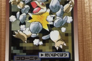【画像】昔のポケモンカードのゴローニャ、本当に大爆発しててワロタｗｗｗｗｗｗ