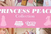 「ピーチ姫×サマンサタバサ」コラボアイテムは26種！豪華絢爛なピンク尽くしで「お姫様になれちゃう…」