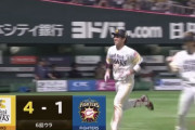【vsソフトバンク】日ハム有原、6回に栗原に一発を浴びて3点差に…