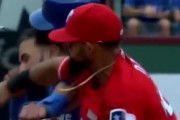 動画　MLB史上最高の乱闘劇にファン大興奮！右ストレート炸裂に「素晴らしいパンチ」