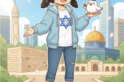 イスラエル「ゆるキャラ作った。戦争だけの国でないことをアピールしてく」