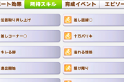 【ウマ娘】スピマチタンは追尾、影より速く等、白スキルもかなり優秀！これはヒキかな？