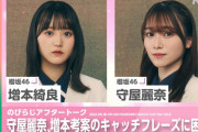 櫻坂46増本綺良×守屋麗奈、お互いのキャッチフレーズを考案！「のびらじ」ネーミング回の期間限定アフタートーク配信スタート【さくらひなたロッチの伸びしろラジオ】