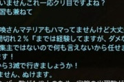 【FF14】アルカディア零式LH級3層で装備にマテリアを入れてない人に指摘→「人の装備見てくるとかキモすぎ！通報します！」