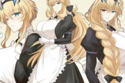 【FGO】いろいろな髪型のメイドバゲ子イラスト！！　ショートヘアも似合いますね！