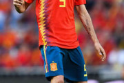 【スペイン代表】左ヒザ負傷のブスケッツがスペイン代表離脱、ドイツとの最終戦欠場へ