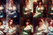 【画像】例のお絵かきAI、セクシーな絵を作る『AIアーティスト』の手により危険な領域に入るｗｗｗｗ