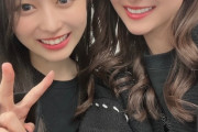 【乃木坂46】2人とも似てることを自覚www 井上和と金川紗耶の2ショット、姉妹に見える