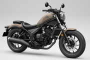 ホンダ、軽二輪クルーザーモデル「Rebel 250」の一部仕様変更と 「Honda E-Clutch」搭載タイプを設定し発売
