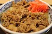 牛丼屋行ったらパチンコで負けた39歳実家暮らし工場勤務のハゲが一人で飯食ってたんだがｗｗｗｗｗ