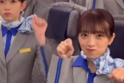 【動画】ANA「アイドルにCAの格好して貰いました」女さん達「！！？？」ｼｭﾊﾞﾊﾞﾊﾞﾊﾞｯ