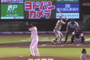 楽天２ー１阪神　７回表　小幡竜平　ファーストゴロの間に1点