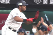 西武アギラーが来日初ホームラン「明日は勝てるように」