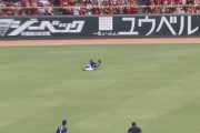 【広島対中日24回戦】中日レフト福田の守備・・・