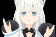 ホロライブの人気Vtuber『白上フブキ』放送中に赤十字のマークを使ってしまい動画削除も大炎上…