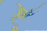 北海道で最大震度4の地震発生 M5.4 震源地は根室半島南東沖 深さ約100km