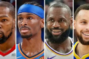 【NBA】2025－26シーズン開幕戦はOKC対HOU、LAL対GSW