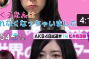 人気YouTuberちくわさんの松井珠理奈さんらしいモノマネが秀逸過ぎるwwwww