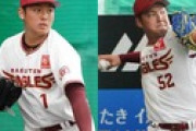 楽天松井、森原が侍ジャパンを辞退とNPBが発表　ともに肘の違和感のため