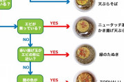 【画像】カップそば、フローチャートが完成