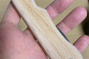 ナイフのハンドル作った