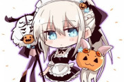 【FGO】ハロウィンメイド衣装のミニモルガン様！！　メイドモルガン様素敵です////////