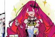 【FGO】プリンを前に笑顔のトリ子とそれを見守るモルガン様！！　笑顔のトリ子可愛すぎるｗ