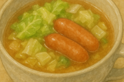 キャベツ たまねぎ ウインナー この3つは味噌汁に意外と合う