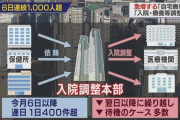 「東京の入院調整本部は、入院判断のフローもできている。民間の個人医が、悩み判断する状況にない」と入院調整本部のスタッフ。
