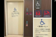 【画像】「多目的トイレ」誰でも利用できるような名称をやめ、対象の人を明確に表記するようガイドラインを改正