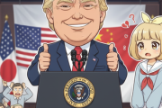 トランプ大統領、中国の台湾軍事演習「何も問題ない」 ギャーギャー発狂JAPさっそく梯子外されるw