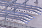 【水没】北陸新幹線さん　東電(50Hz)→中電(60Hz)→東北→北陸と走る特殊仕様のため、他と代えが効かず