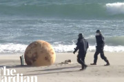 海外「空から？船から？」浜松の謎の鉄球騒動、国外メディアも注目