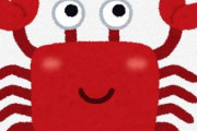 名前に蟹が入っててまじで嫌なんやけど