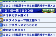 【パワプロアプリ】この伸びだと1000位は84万でも怪しいか