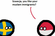 【スウェーデン】ムスリム好きな理由【ポーランドボール】