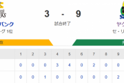 【試合結果】ヤクルト9-3ソフトバンク　山野7回1失点で初勝利！鈴木叶2点タイムリーでヒロイン！