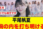 【決意表明】必ず選抜に戻る！平尾帆夏、胸の内を打ち明ける【日向坂46】