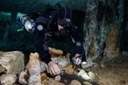 メキシコの水中洞窟で1万年前の「人類の痕跡」発見　約8千年前に水没し人類未踏の場所だった