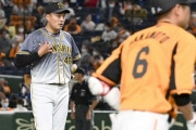【阪神】秋山が３回６失点で無念のＫＯ　被安打１０と打ち込まれる