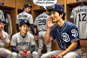 【速報】大谷翔平さん、ダルビッシュにパドレス内で攻略法をバラされてしまうｗｗｗｗ