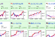 【相場】日経平均大幅上昇中　ドル円も壁の１ドル１１３．６円トライ
