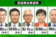 宮城県知事選挙が予想以上に地獄　５人の候補者中４人が「外国人との共生」を政策に掲げる