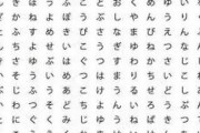 【画像】この中から最初に選んだ文字３つがあなたが人生で欲しているものです