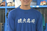最速158キロ右腕の健大高崎・石垣　進路はNPB一本　MLB球団スカウト視察も