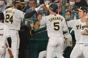 ３位阪神、ＣＳ争う広島に連勝　ロハスが勝ち越し犠飛　継投ピシャリで２日連続１点差試合制す
