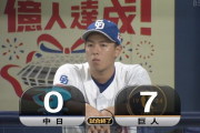 中日、今季バンテリンドームの負け越し確定　22度目の完封負け